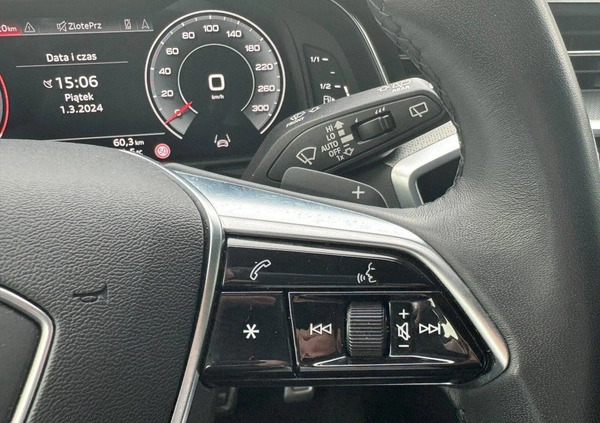 Audi A6 Allroad cena 204900 przebieg: 61077, rok produkcji 2021 z Węgrów małe 596